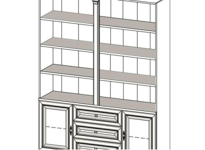 Classic Cabinets Wardrobe Wall Unit Display Case Display Cabinet Wood
